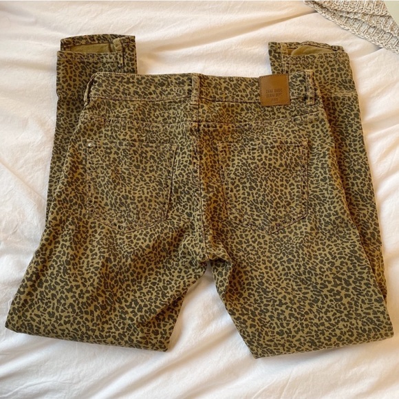 Zara Animal Print Jeans - Picture 5 of 6